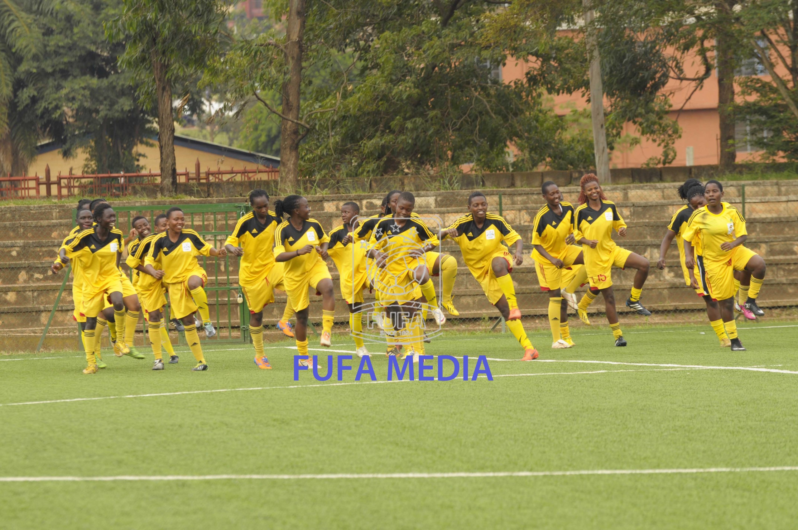 Pictorial: Crested Cranes final training at Lugogo ahead of their departure to Kenya on Friday