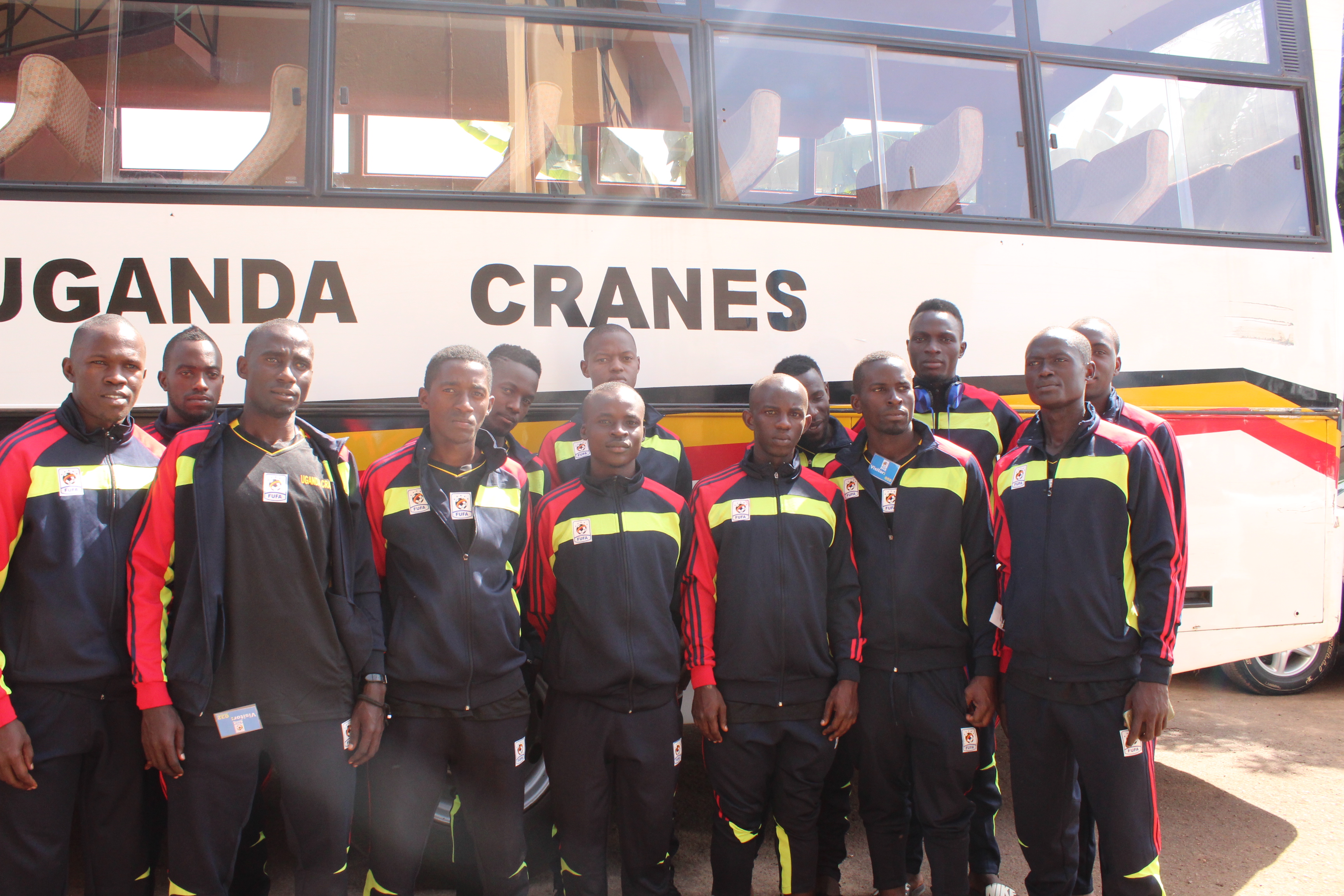 The Uganda Sand Cranes players