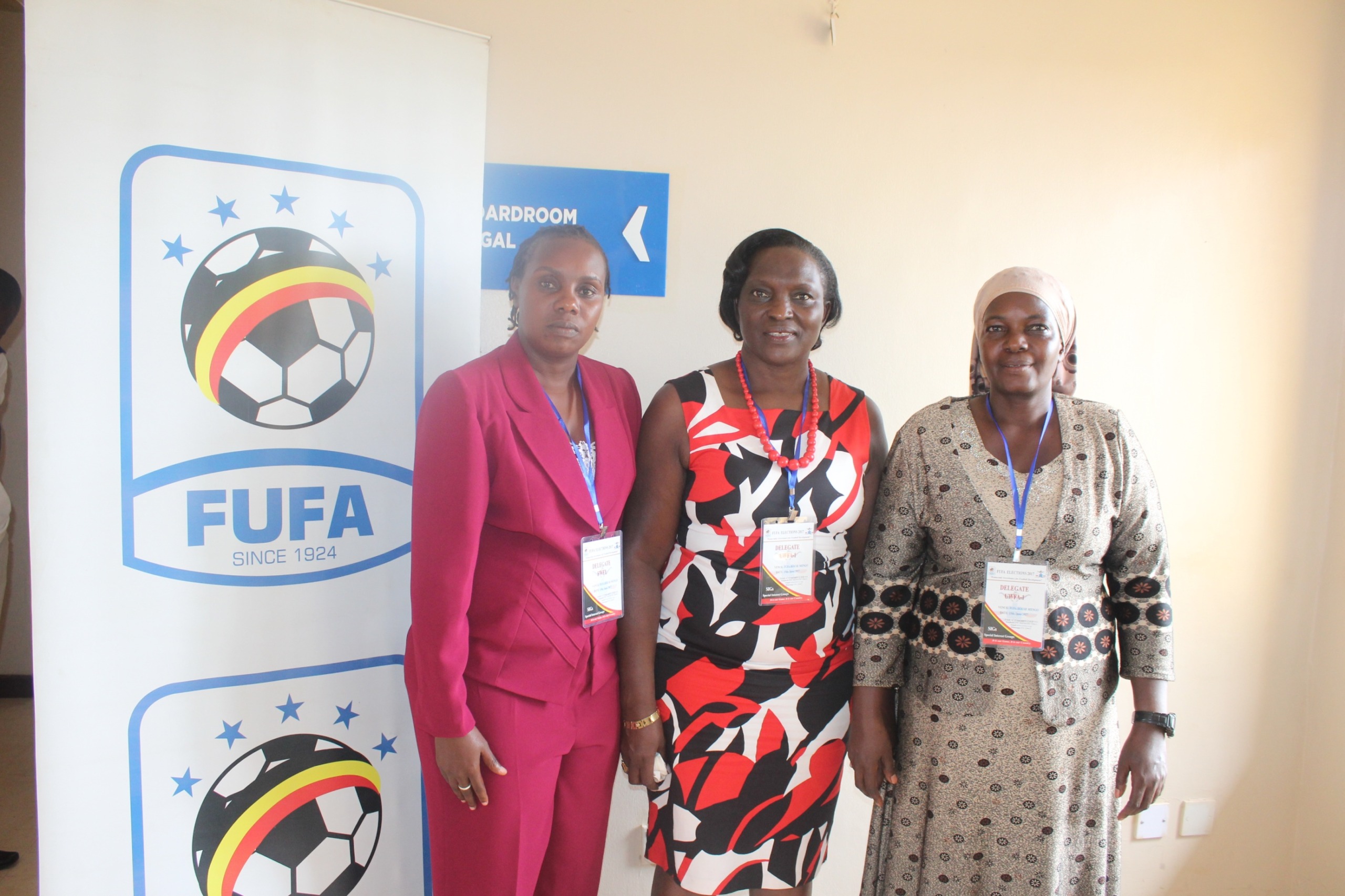 FUFA Polls 2017: Kubingi, Nkalubo, Bulega voted as delegates to represent women in FUFA