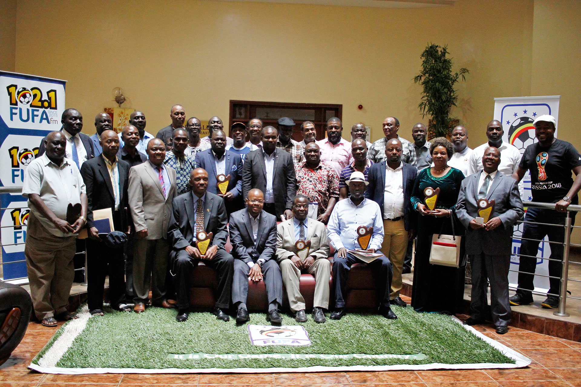 Foobtall Elders happy with FUFA’s Initiative to recognise their efforts in developing the game in Uganda