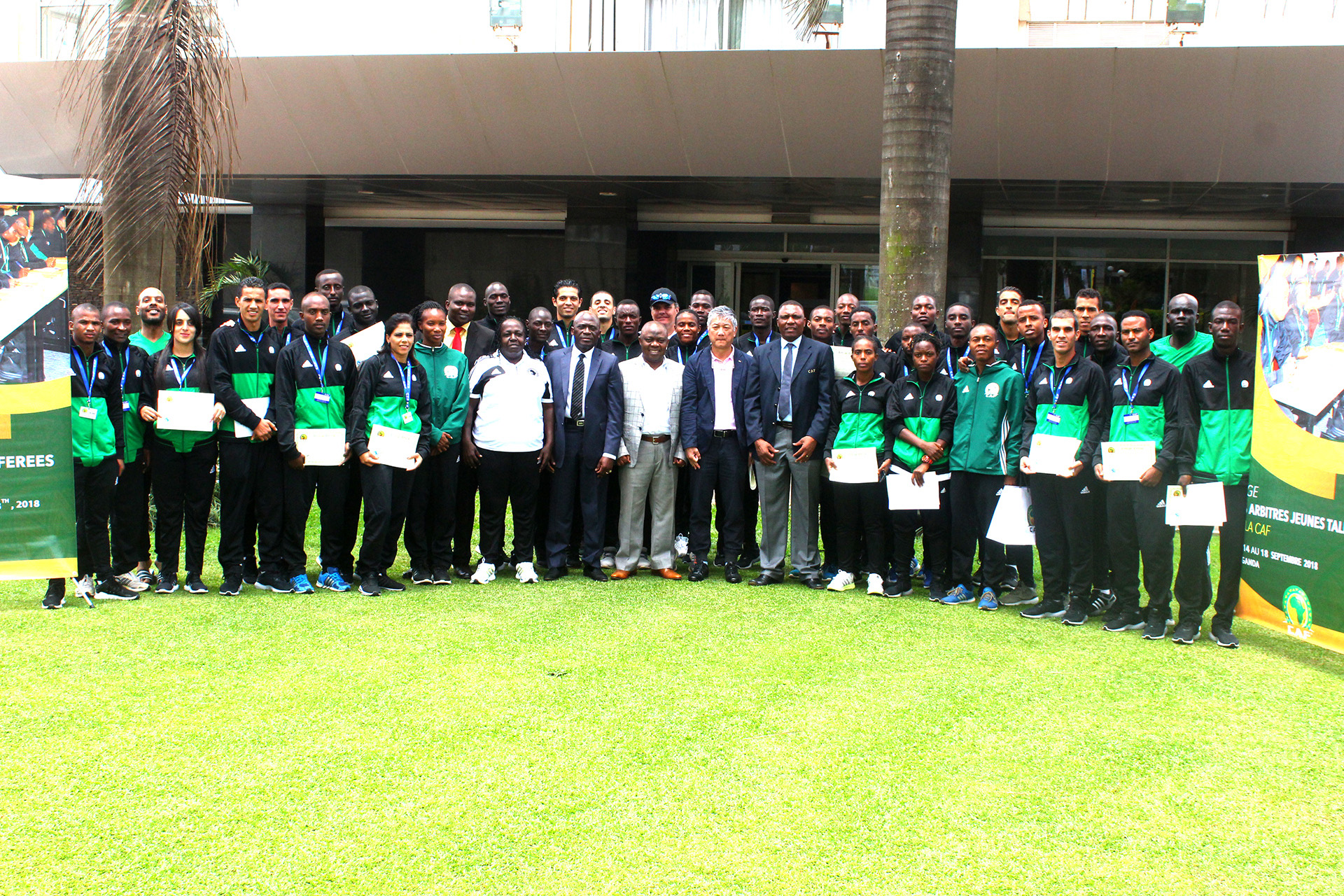 CAF Young Talent Referees’ Course Concludes in Kampala