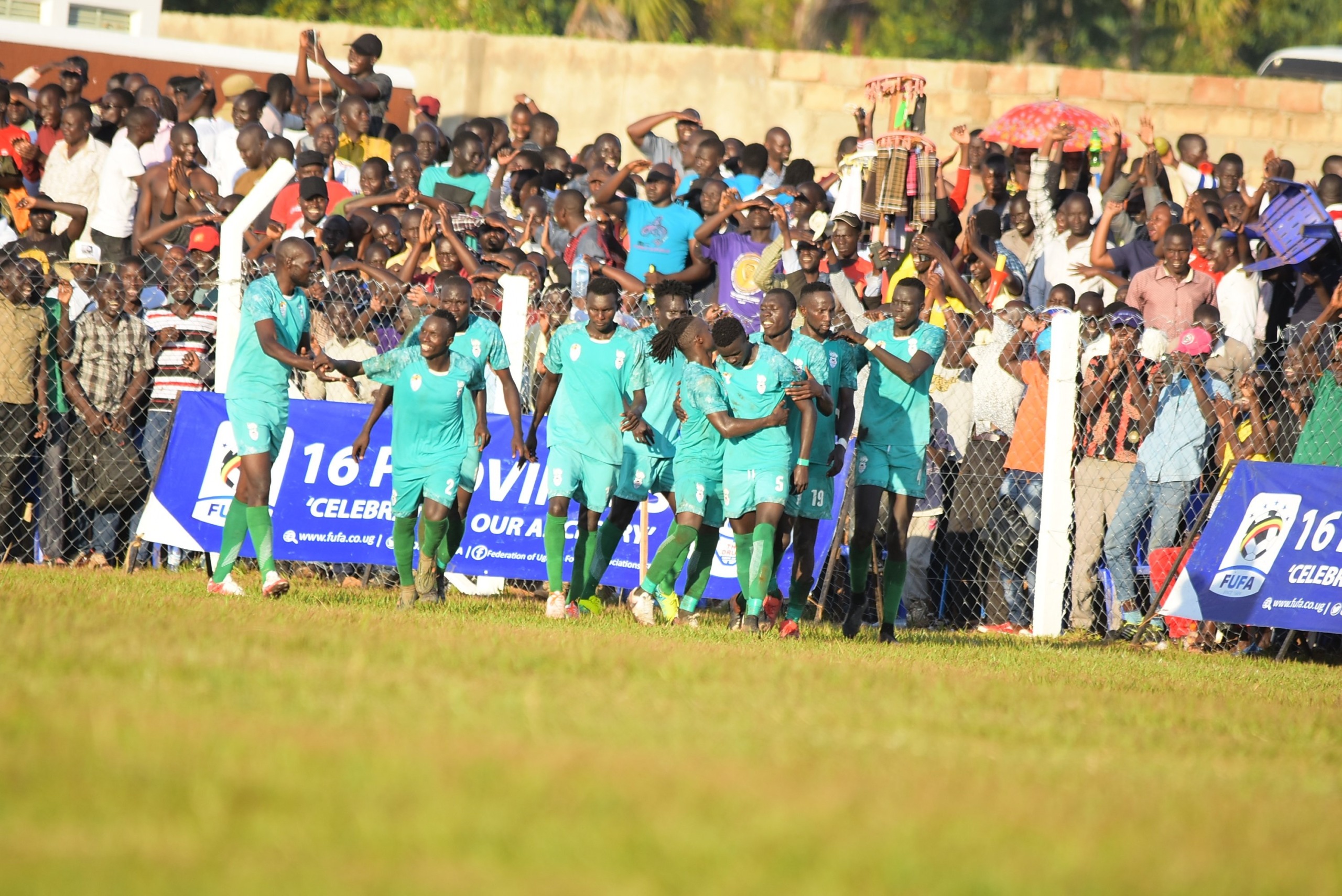 Hosts Lango win on match day 1 of The 2019 FUFA Drum Quarter finals