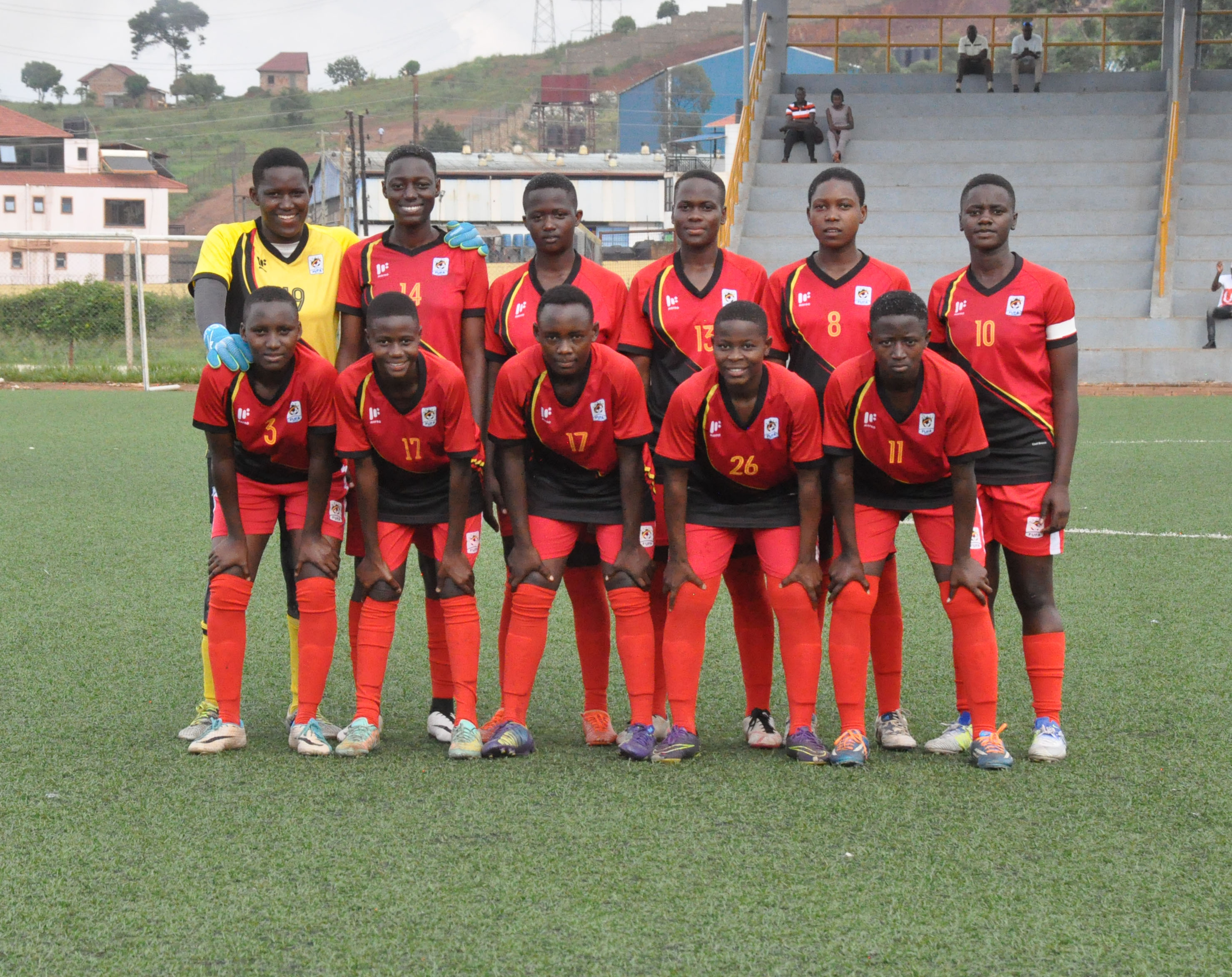 CECAFA U17 Uganda Girls defeat Kampala select in practice match FUFA