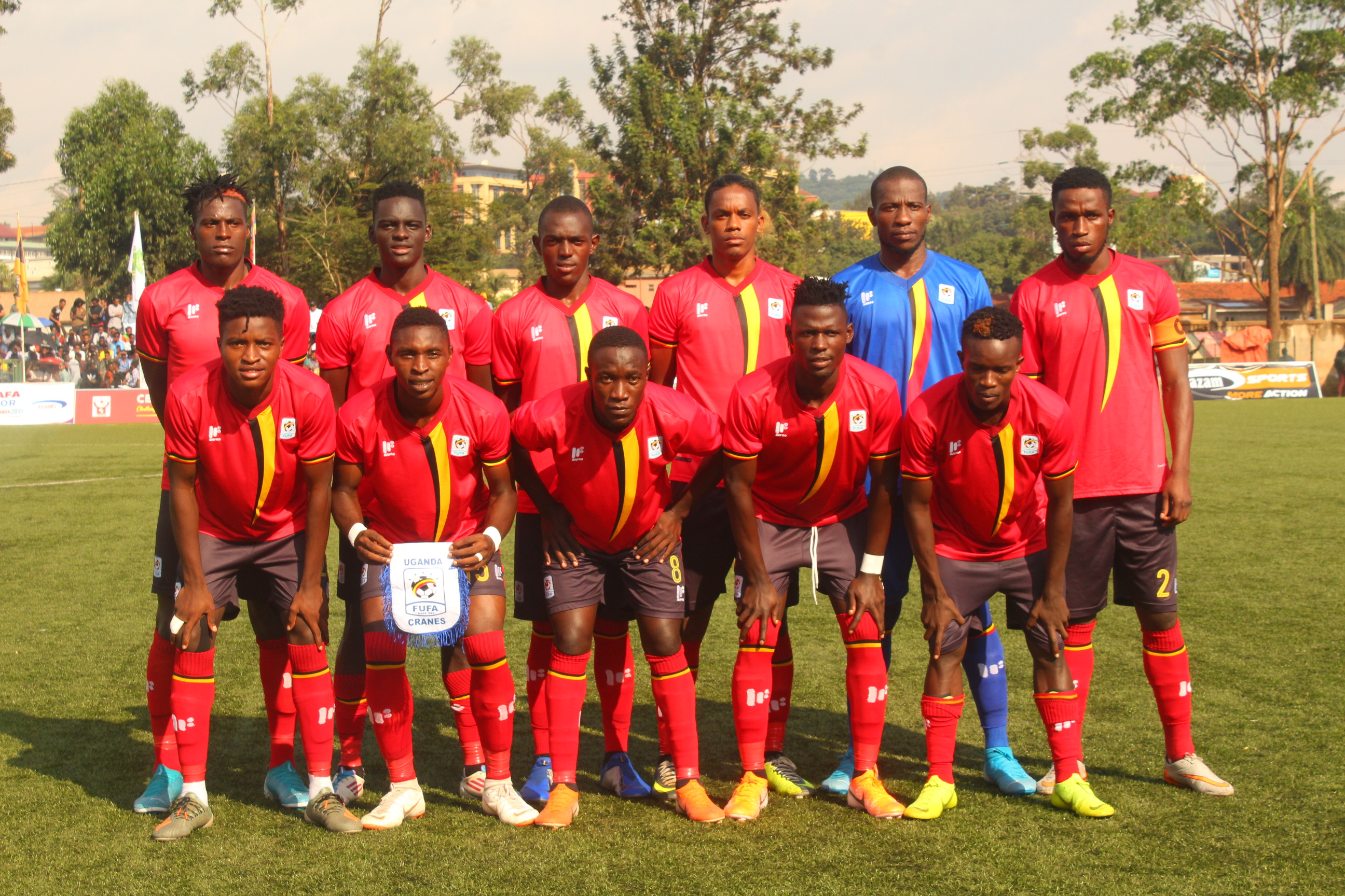 CECAFA Senior Challenge Cup 2019 Uganda Cranes Starting XI Against 