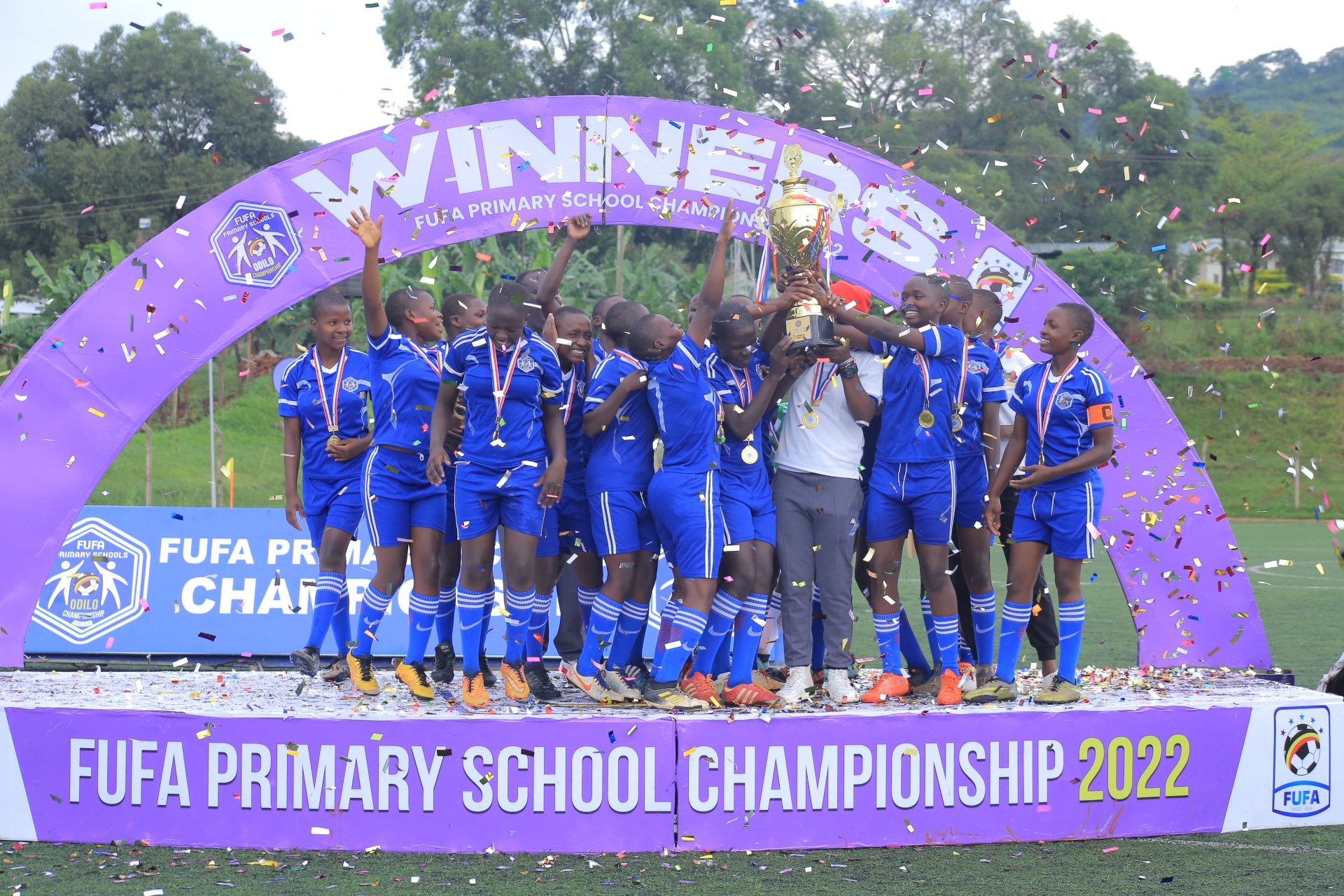 Bombo UMEA Win Inaugural Girls Version Of  FUFA Odilo Primary Schools’ Championship
