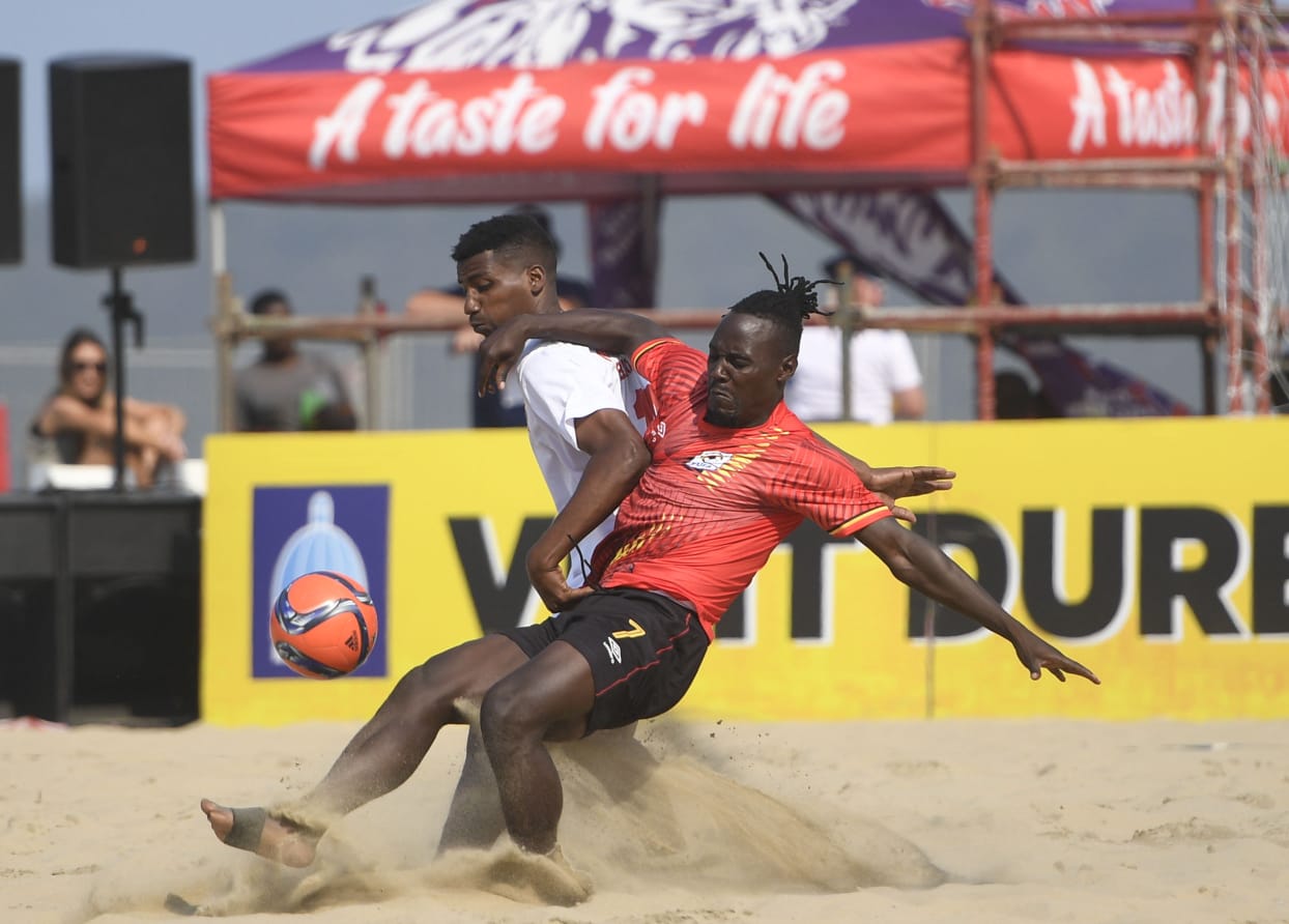 Sand Cranes dispatch Mauritius for second win at COSAFA Beach Soccer Championship