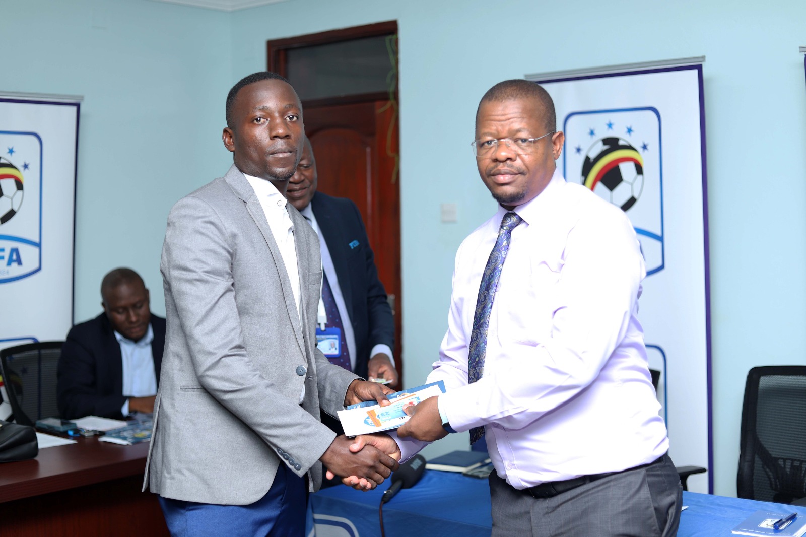 Ugandan Referees receive FIFA badges for 2023
