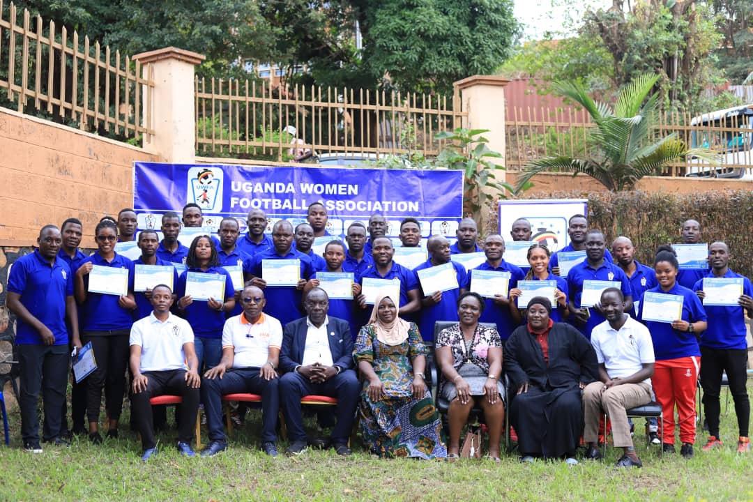 CAF D Diploma Coaching Course Concludes in Mengo