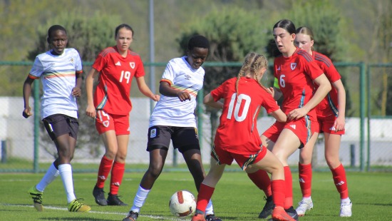 Uganda U16 Women’s Team Showcases Improved Performance Despite Narrow 1-0 Loss to Wales at UEFA Friendship Tournament