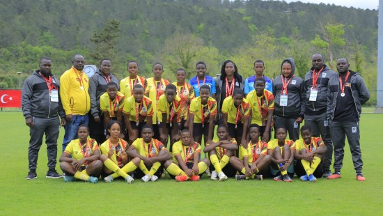 Uganda U16 Women’s Team ends UEFA Friendship Tournament expedition on a high