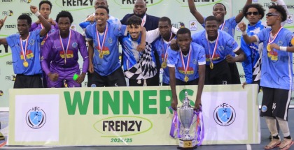 Kisenyi FC Make History with Frenzy Futsal U17 League Triumph