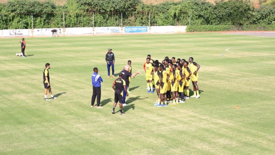 Pictorial: Uganda Cranes Training at Black Rhino Sports Centre in Karatu, Tanzania