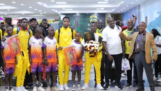 Photos: The Historical Uganda U-17 Men’s Team Arrival at Entebbe